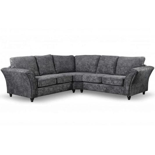 Canterbury Fabric High Back Corner Sofa