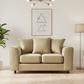 Beige Brooklyn 2-seater sofa zoomed view
