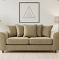 Beige Brooklyn 3-seater sofa zoomed view