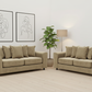 Beige Brooklyn sofa suite zoomed side by side