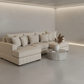 Beige U-Shape Sofa Variation 3