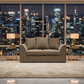 Caramel Byron Sofa Night View