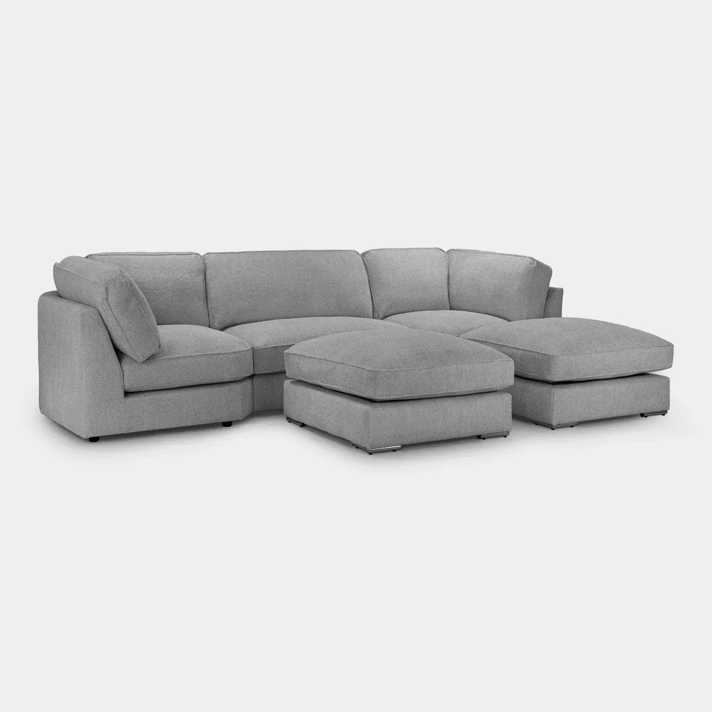 Inga Sofa Grey U Shape Corner