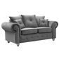Olympia Grey Fabric Velvet 3+2 Seater Sofa Set