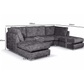 Bishop Alaska Fabric U Shape High Back Corner Sofa