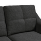 Baxter Tufted Fabric 2 Seater Sofa
