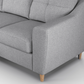 Baxter Tufted Fabric 2 Seater Sofa