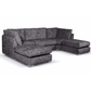 Bishop Alaska Fabric U Shape High Back Corner Sofa