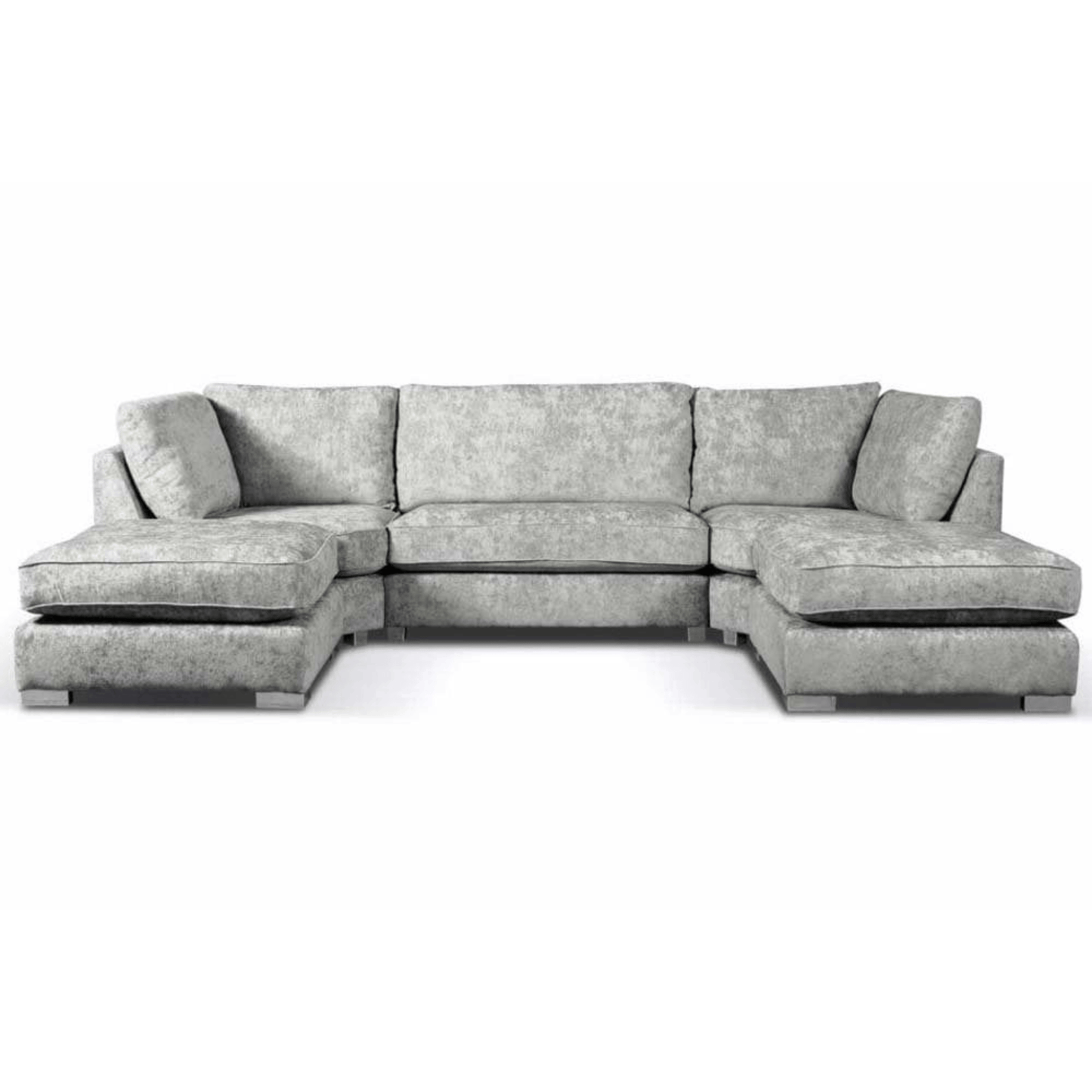 Bishop Alaska Fabric U Shape High Back Corner Sofa