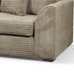 Byron Caramel Fabric Left Hand Corner Sofa-LHC Sofa