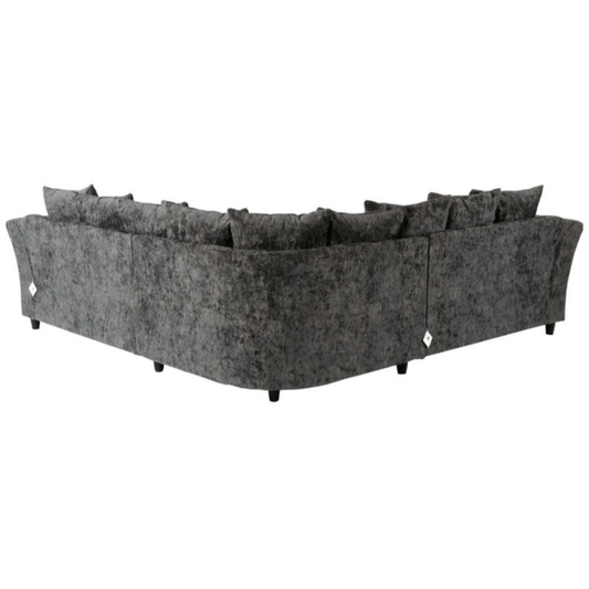 Canterbury Fabric High Back Corner Sofa