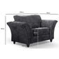 Canterbury Fabric Armchair