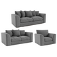 Byron Fabric 3+2+1 Seater Sofa Set