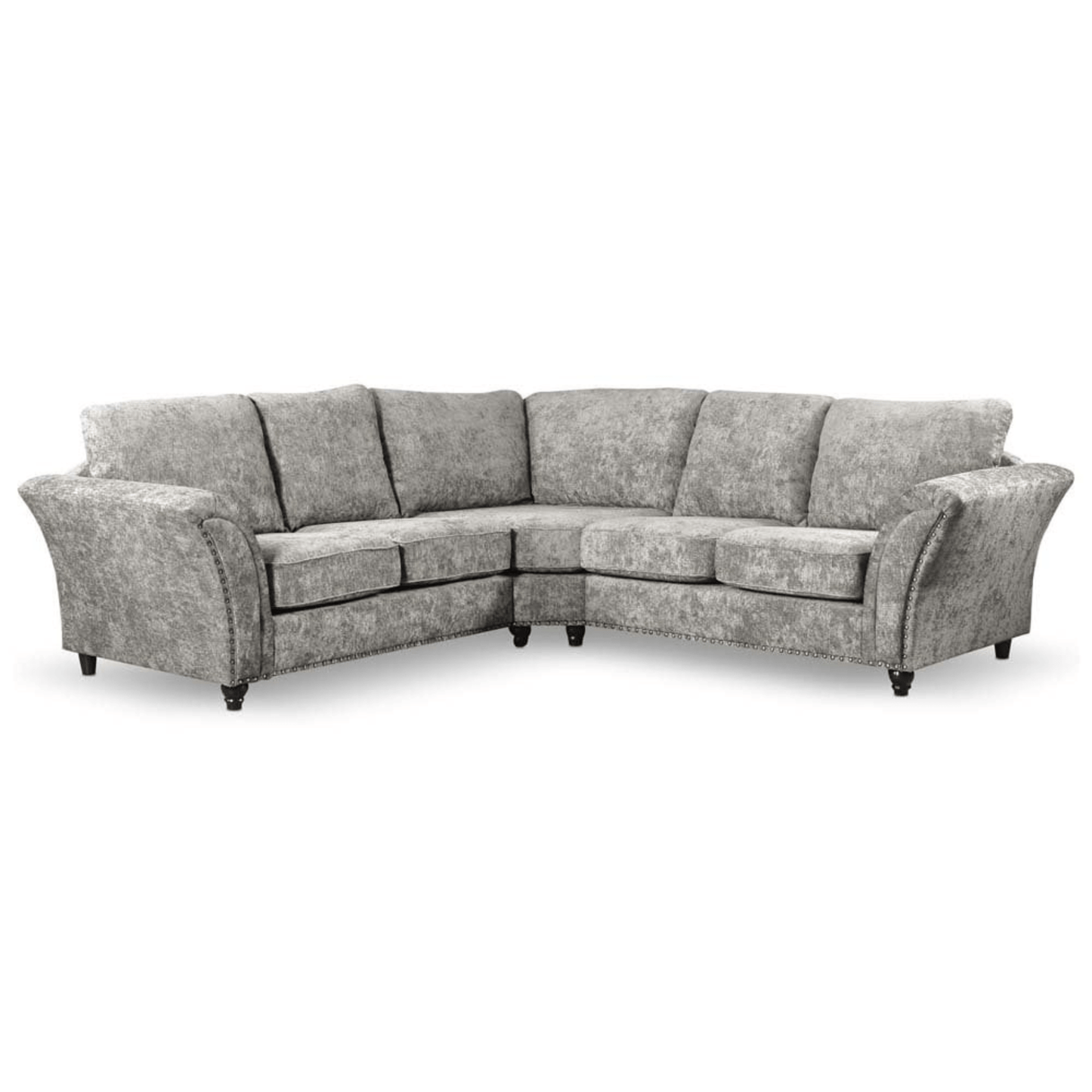 Canterbury Fabric High Back Corner Sofa
