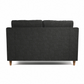 Baxter Tufted Fabric 2 Seater Sofa