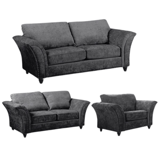 Canterbury Fabric 3+2+1 Seater Sofa Set