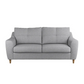 Baxter Tufted Fabric 3 Seater Sofa
