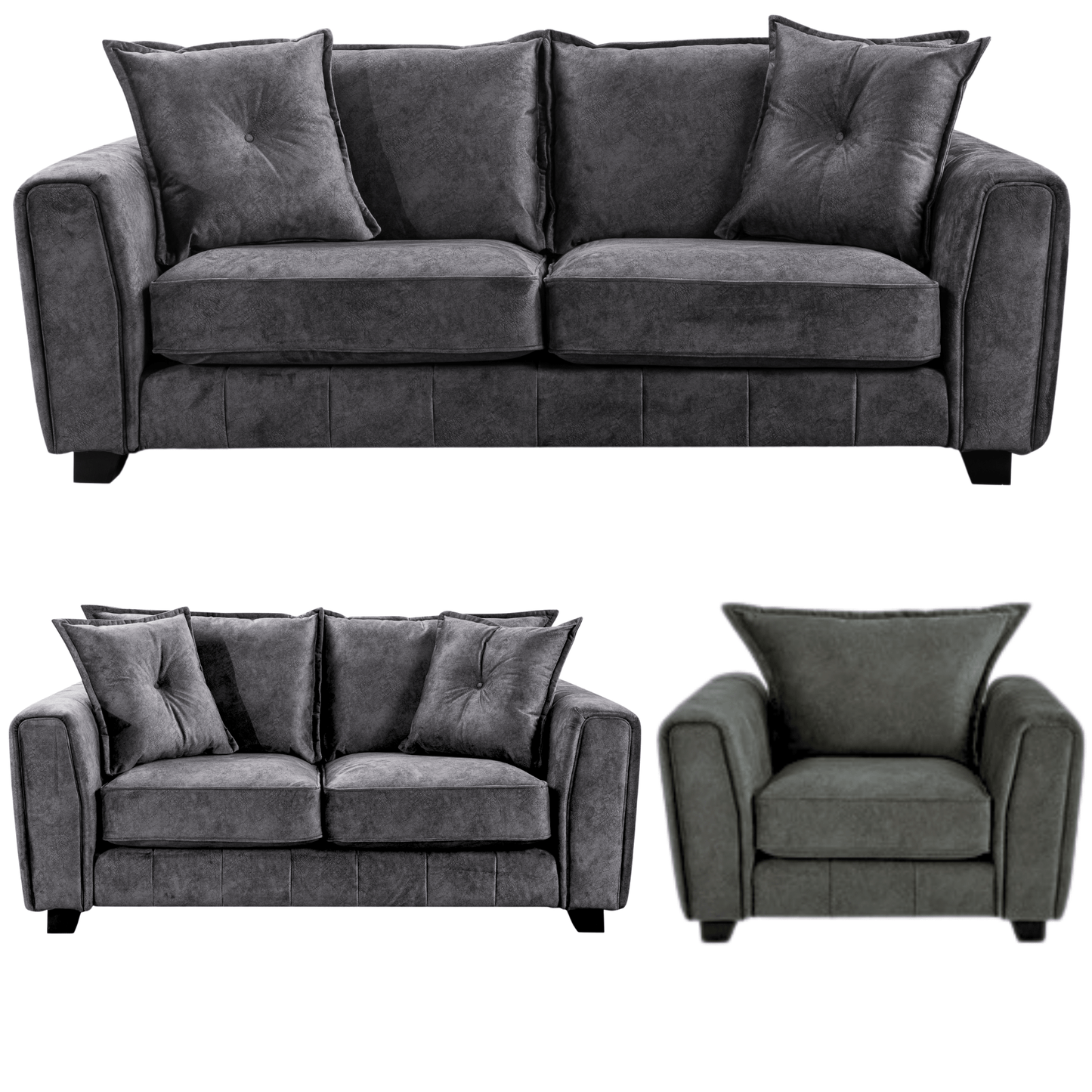 Somerford Fabric 3+2+1 Seater Sofa Set