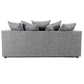 Byron Dundee Chenille Fabric 3 Seater Sofa