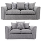 Byron Dundee Chenille Fabric 3+2 Sofa Suite
