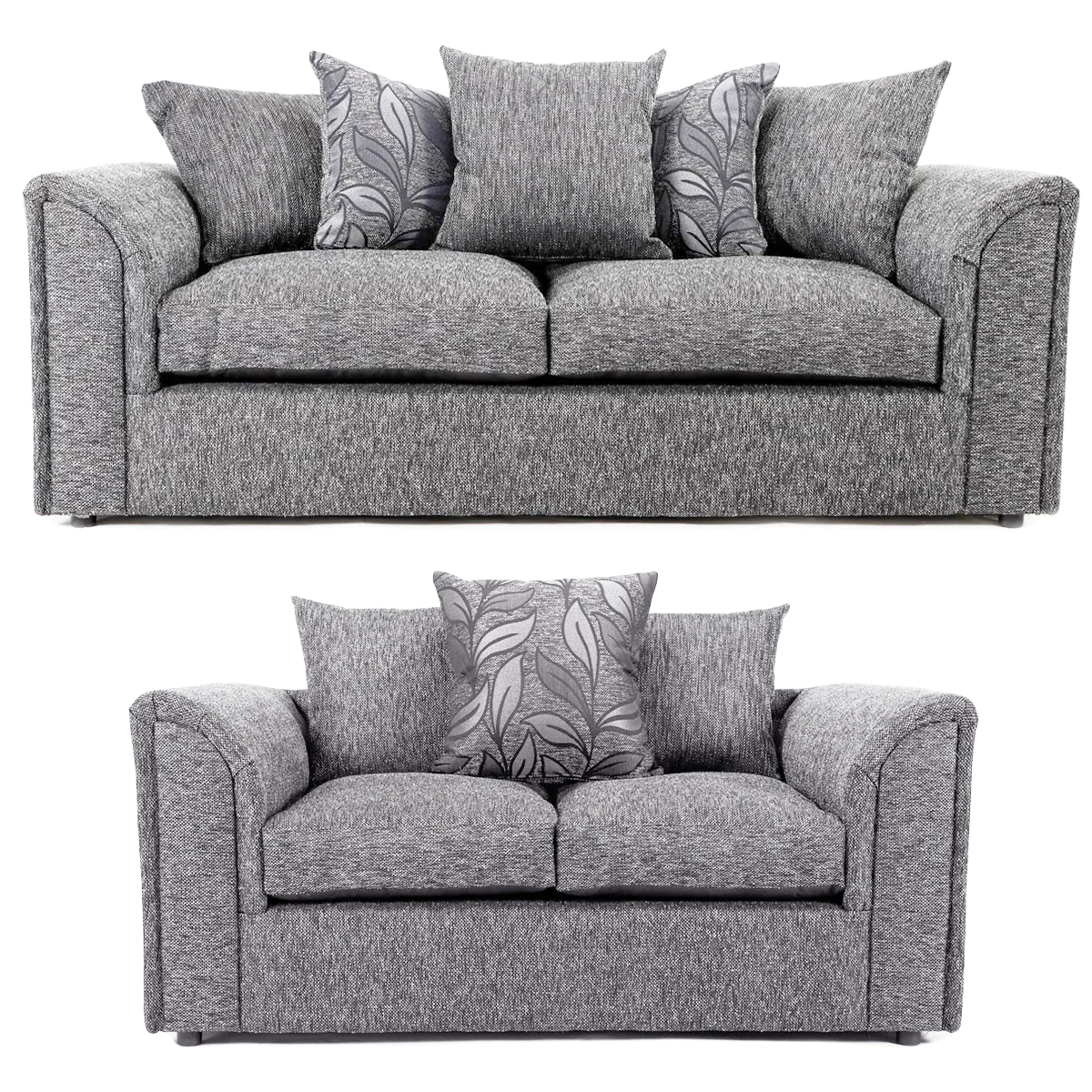 Byron Dundee Chenille Fabric 3+2 Sofa Suite