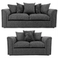 Byron Dundee Chenille Fabric 3+2 Sofa Suite