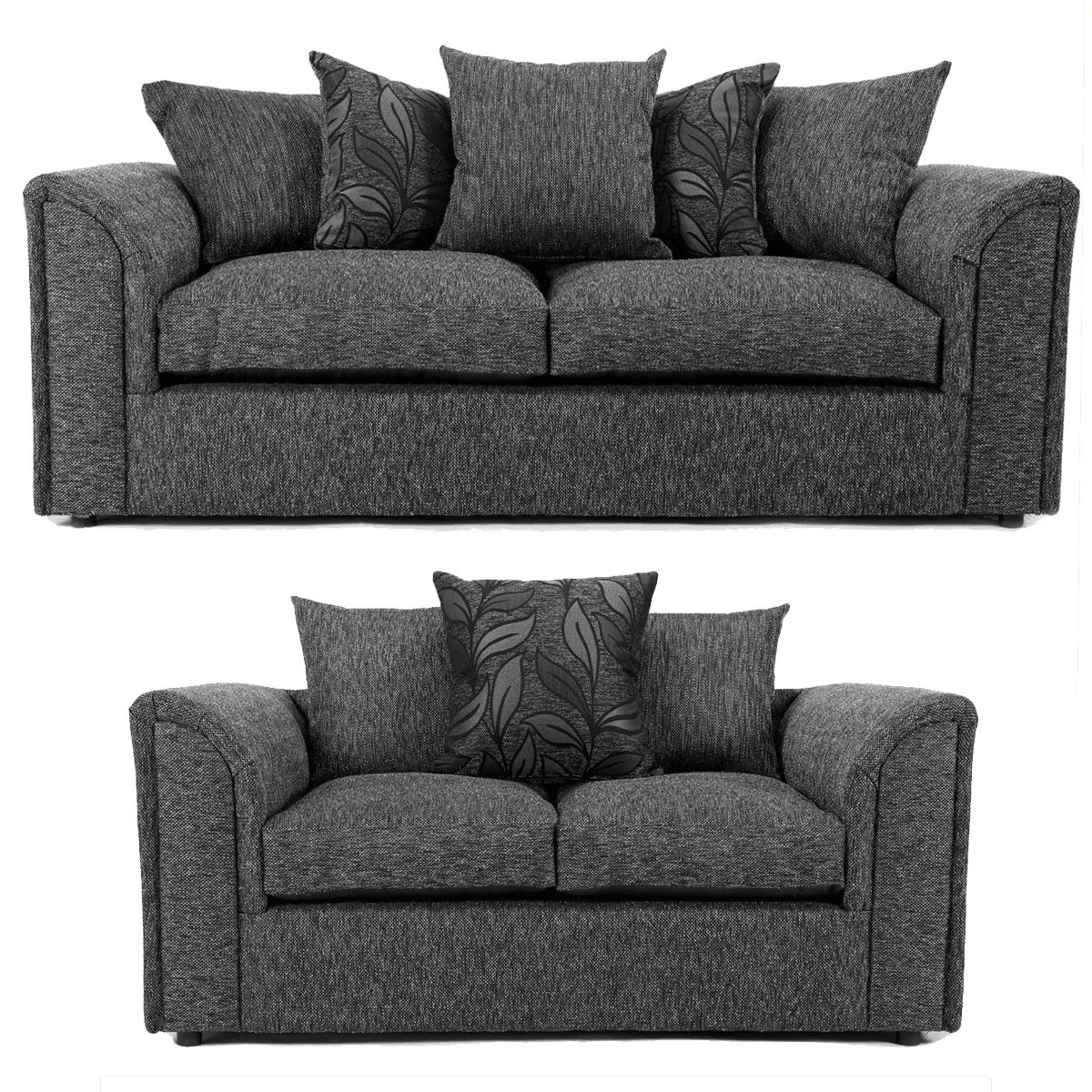 Byron Dundee Chenille Fabric 3+2 Sofa Suite