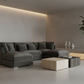 Slate U-Shape Sofa Corner View