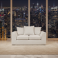 White Byron Sofa Night View
